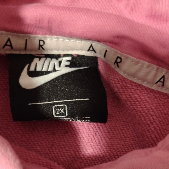 Nike Women's Air Pink Sweatshirt - Picture 2 of 4